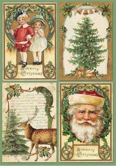 Vintage Christmas 🎅 Christmas Ephemera Christmas Prints Merry