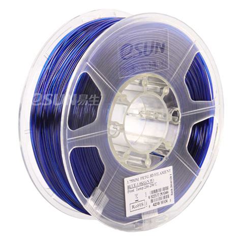 ESUN PETG Filament Blue 1 75 Mm 1 Kg Creedo3D