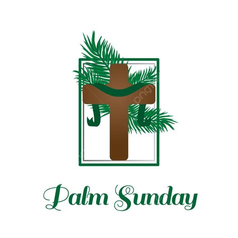 Palm Sunday Vector Art Png Palm Sunday Prayer Logo Prayer Palm Palm