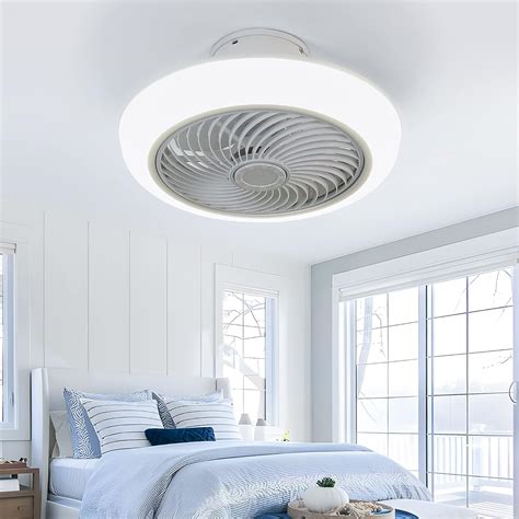 Buy Iwanu 18 Inch Ceiling Fans With Lights Low Profile Ceiling Fan