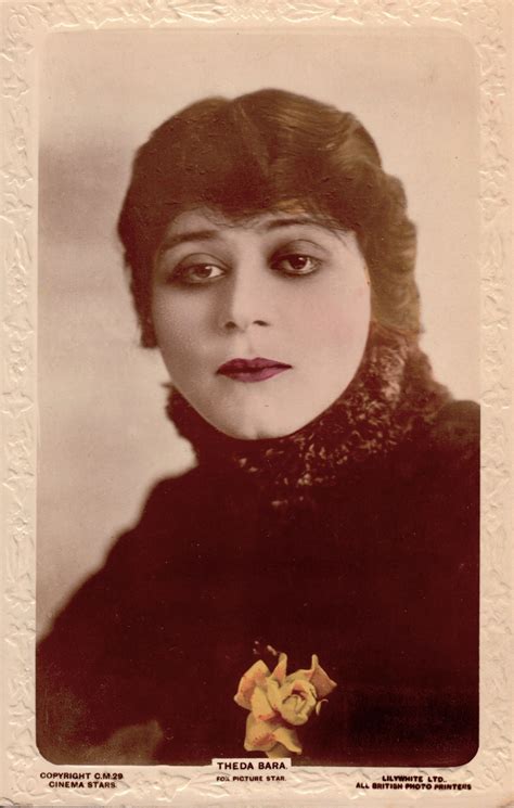Theda Bara The Great Vamp Femme Fatale She Was The Third Most Famous Silent Star