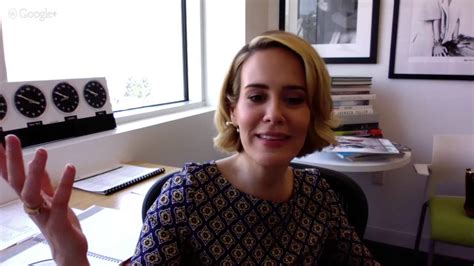 Sarah Paulson Interview Creating Bette And Dot On American Horror Story Freak Show Youtube