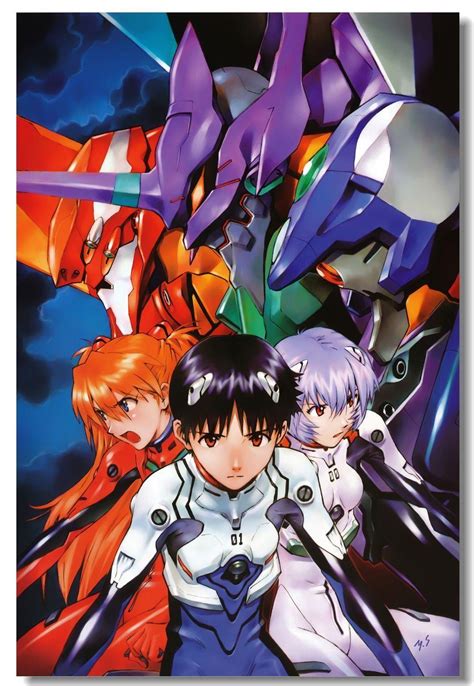 A teenage boy finds himself recruited as a member of an elite team of pilots by his father. 2019 Neon Genesis Evangelion EVE Ayanami Asuka Japan Anime ...
