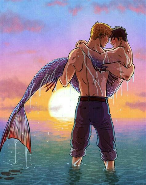 Character Inspiration Character Art Gay Comics Mermaids And Mermen Merfolk Cute Gay Couples