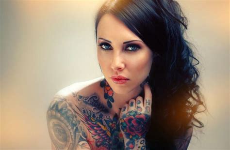 free download description the wallpaper above is tattooed girl wallpaper in [1680x1050] for your