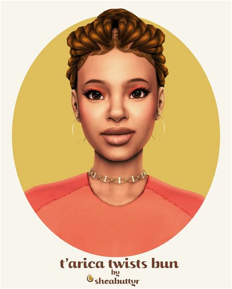 Pin By Grace Persall On Sims 4 Cc Finds In 2021 Twist Bun Twist Sims 4