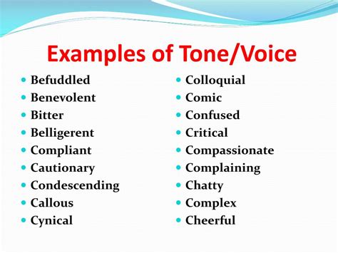 Ppt Tonevoice Powerpoint Presentation Free Download Id1360751