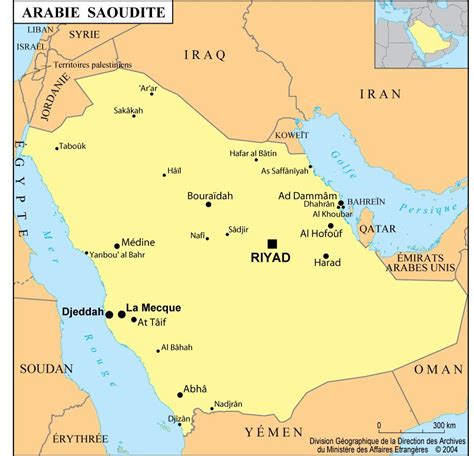 Carte De L Arabie Saoudite Arabie Saoudite Carte Des Villes Relief Politique