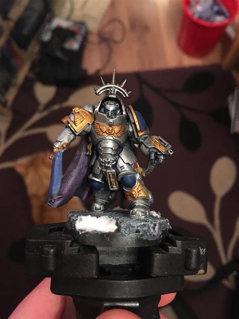Space Marine Captain With Relic Blade Rtheunforgiven