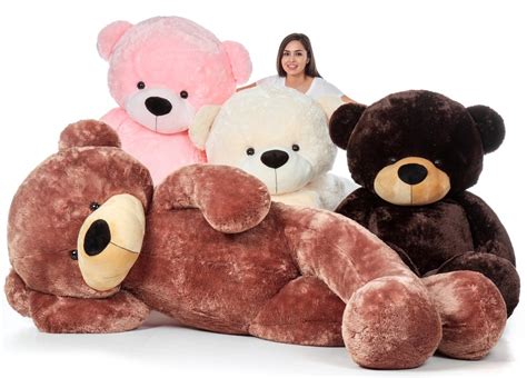7ft Life Size Cuddly Pink Teddy Lady Cuddles The Biggest Teddy Bear