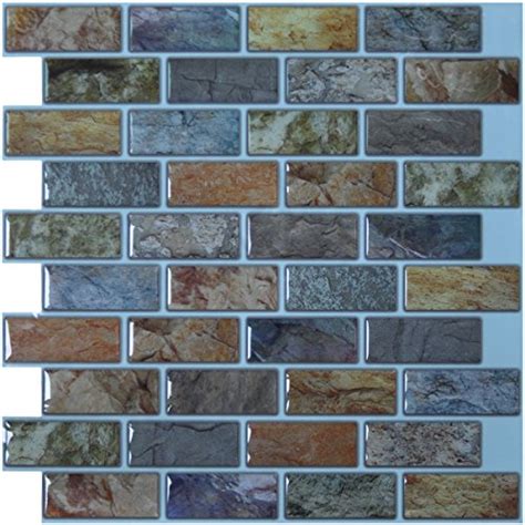 Top 10 Best Wall Tiles Peel And Stick Brick - Best of 2018 Reviews | No
