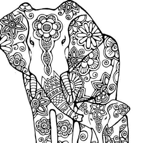 Download and print these of buddha coloring pages for free. Indian Elephant Coloring Page - Coloring Home