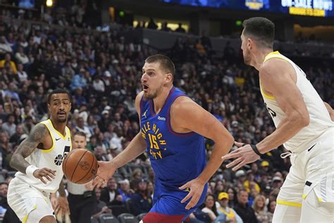 Nba常规赛：掘金大胜送爵士6连败 约基奇27169威少11中2腾讯新闻