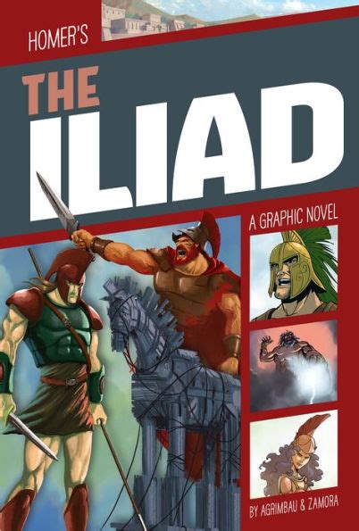 The Iliad A Graphic Novel By Diego Agrimbau Marcelo Zamora Paperback
