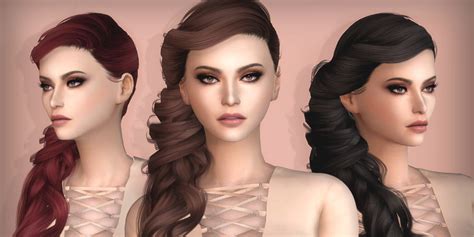 Sims Alpha Hair Creators Hairstyles Ideas