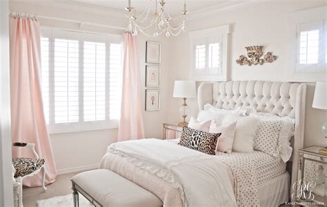 Pink And Gold Girls Bedroom Makeover Randi Garrett Design