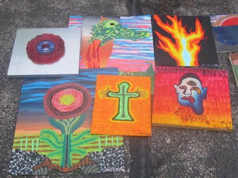 Wolff's flea market rosemont april october. Vendor art | Art, Outsider art, Art wall