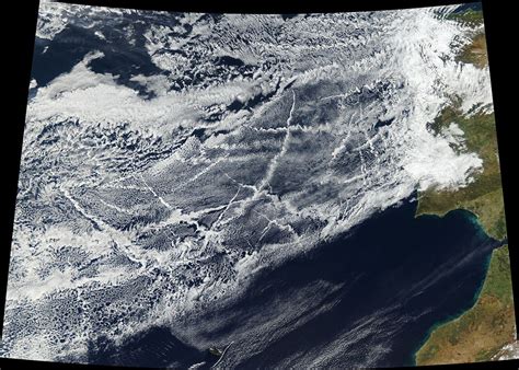 Pollution From Ships Creates Massive Clouds Visible From Space Live