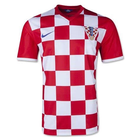 Croatia 2014 World Cup Home Jersey | Soccer jersey, Soccer shirts, Shirts