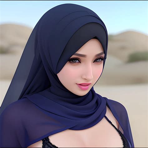 Sexy Hijab Babe As La Senza Model Beautiful Gorgeous 4k Highest Arthub Ai