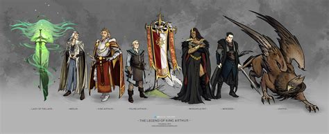 Artstation The Legend Of King Arthur Artstation Challenge