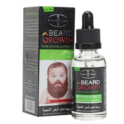 Aichun Beauty Men Liquid Beard Growth Essential Oil 1stavenue