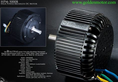 China 10kw Brushless Dc Motor For Electric Cars Electric Boat