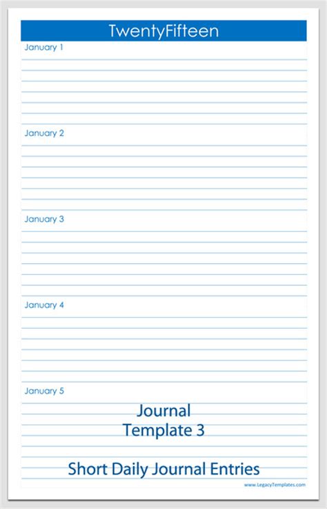 Print an index and list the topics you want to include in the order you think you want them to appear. Journal Templates - Printable PDFs | Legacy Templates