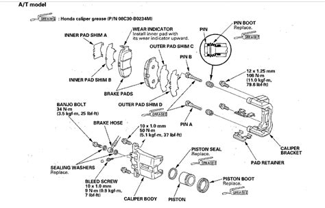 2008 Honda Accord Brake Torque Specs Latest Cars