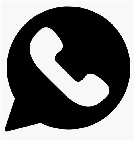 Whatsapp Icon Logo Vector Image Black Call Logo Vector Logo Images And Photos Finder