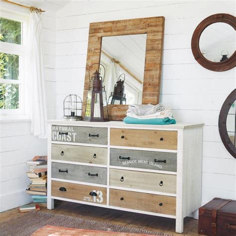 Meuble miroir maison du monde. Maisons du Monde : 5 meubles pour une maison de vacances ...