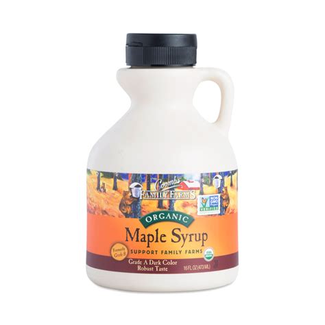 16 Oz Jug Grade B Maple Syrup Organic By Coombs Thrive Market