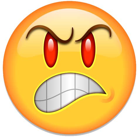 Angry Face Emoticon Png Transparent Image Png Arts