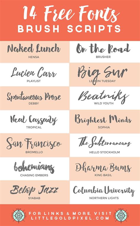 Corinthia is the perfect font for all your fun designs. 14 Free Brush Script Fonts | Free brush script font ...