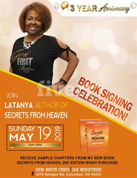 Design Book Signing Book Launching Any Event Flyer Poster By