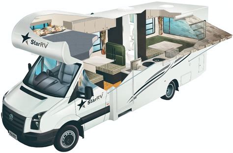 Recreational Vehicle Vanity Van Motor Home Rv Caravan Mobile