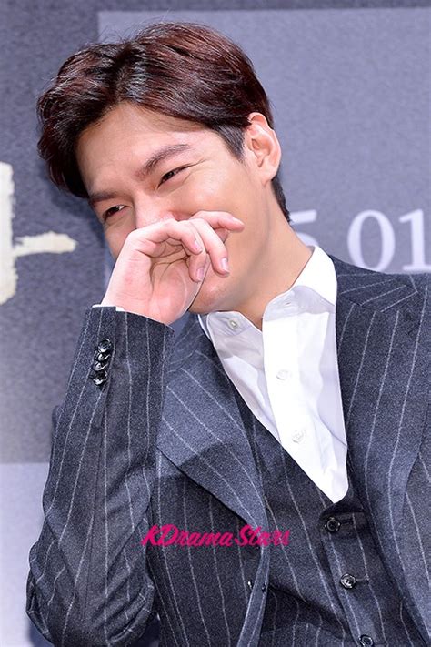 Lee Min Ho Attends a Press Conference of Upcoming Movie 'Gangnam 1970