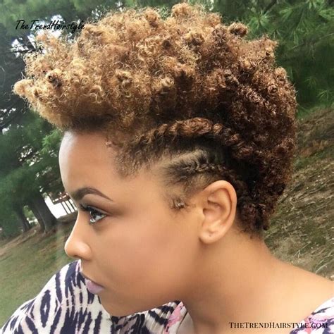 30 best twist hairstyles for natural hair in 2021. Flat-Twist with Twist Out - 75 Most Inspiring Natural ...