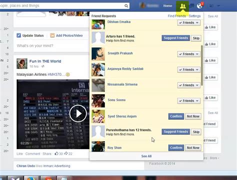 How To Confirm Accept All Facebook Friend Request At Once