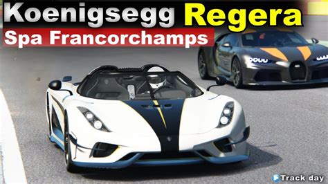 Koenigsegg Regera Em Spa Francorchamps High Downforce Pack Track