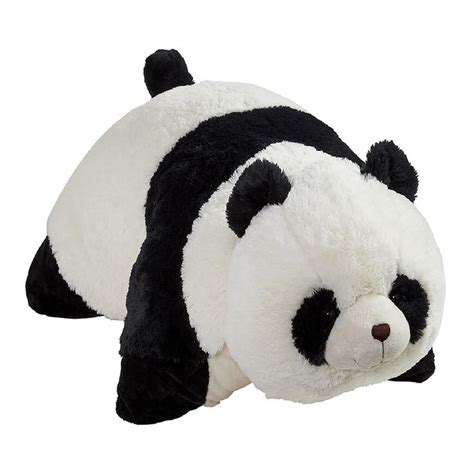 Pillow Pets Jumboz Panda Extra Big Folding Plush Pillow Animal