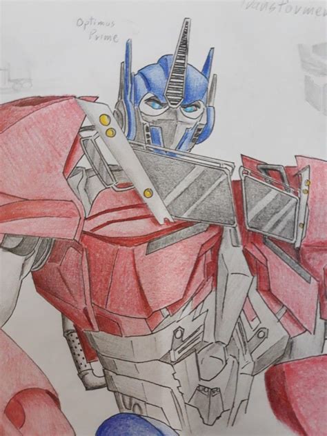 Transformers Optimus Prime Drawing