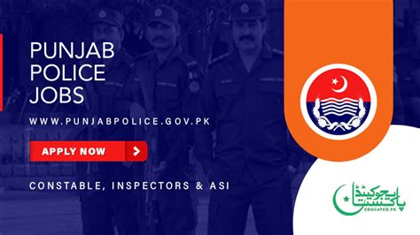 Punjab Police Jobs 2023 Constable Inspectors And Asi