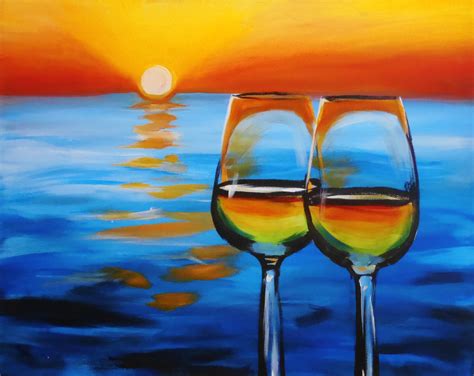 Paint And Sip Ideas Wine Painting Painting Wine And Canvas