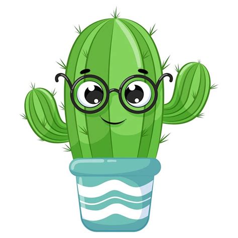 Cute Cactus Clipart Png Eps Jpeg Succulent Clipart Etsy In 2020