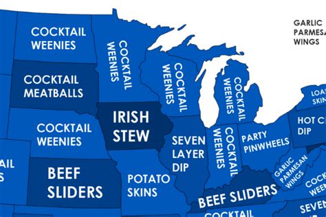 These Are The Most Popular Super Bowl Foods In Every State