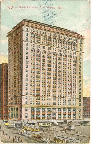 Pennsylvania Pittsburgh Frick Building 1909 Pittsburg