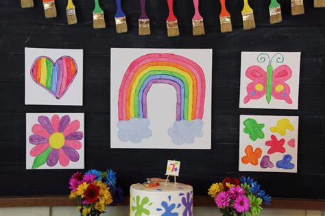 5m Creations Rainbow Art Party