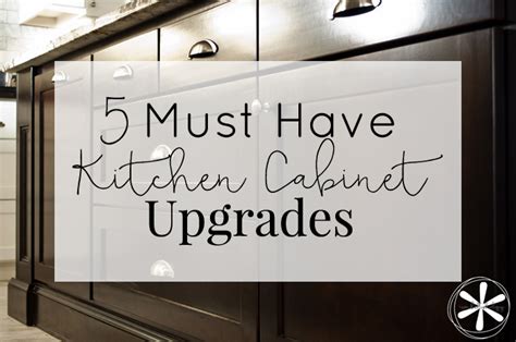 The best kitchen cabinet cleaner deals with oil, grease, grime, and dust effectively, without damaging your cabinets or affecting the paint. 5 Must Have Kitchen Cabinet Upgrades - embellish*ology