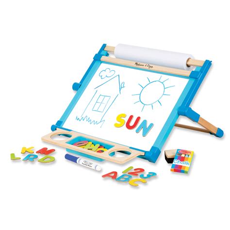 Melissa And Doug Double Sided Magnetic Tabletop Easel 9931274 Hsn